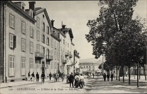 Ak Gérardmer Lothringen Vosges, Hotel de la Poste