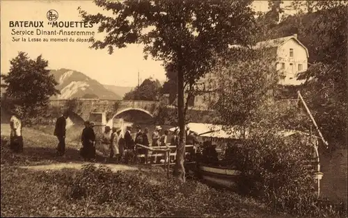 Ak Anseremme Dinant Wallonien Namur