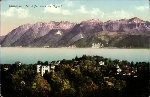 Ak Lausanne Kanton Waadt