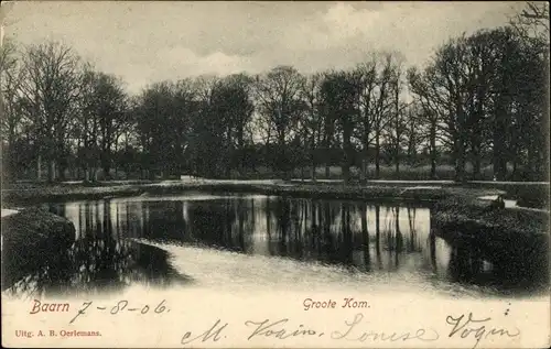 Ak Baarn Utrecht Niederlande, Groote Kom