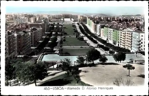 Ak Lisboa Lissabon Portugal, Alamedo D. Afonso Henriques