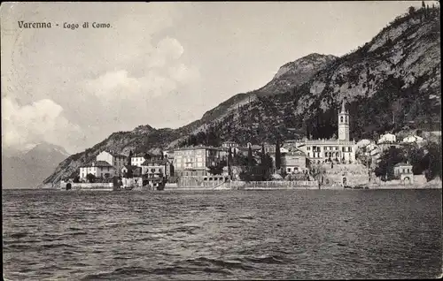 Ak Varenna Lombardei, Comer See