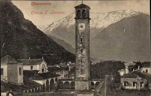 Ak Chiavenna Lombardia, Chiesa S. Lorenzo