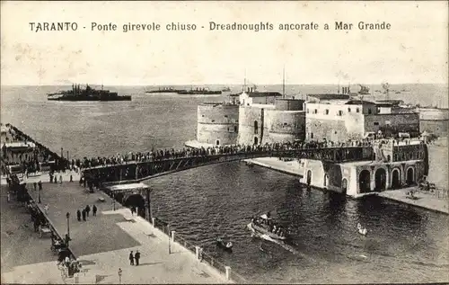 Ak Tarent Taranto Apulien, Ponte Girevole chiuso