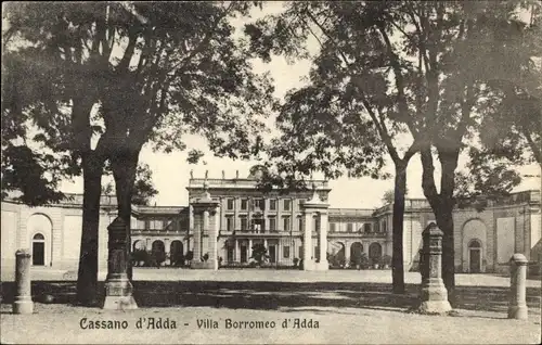 Ak Cassano d&#39;Adda Lombardia, Villa Borromeo d&#39;Adda