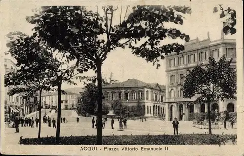 Ak Acqui Terme Piemonte, Piazza Vittorio Emanuele II