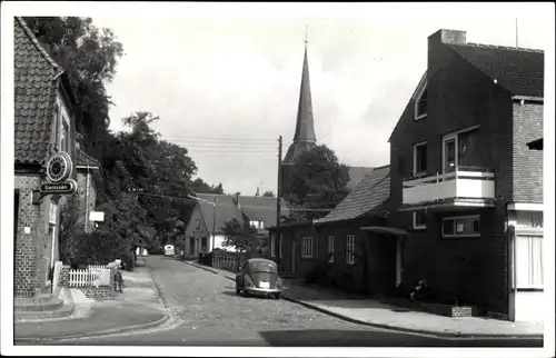 Ak Hoya an der Weser, Straßenpartie