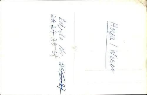 Ak Hoya an der Weser, Straßenpartie