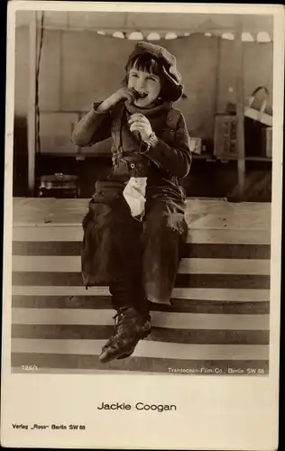 Ak Schauspieler Jackie Coogan, Kinderportrait