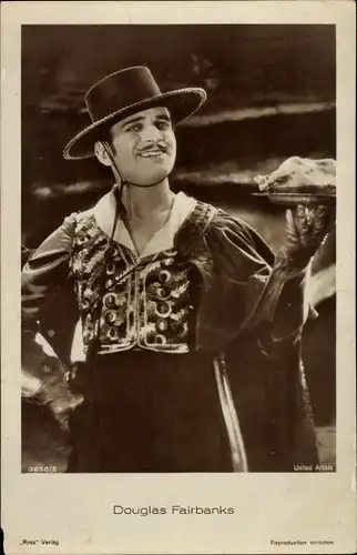 Ak Schauspieler Douglas Fairbanks, Portrait