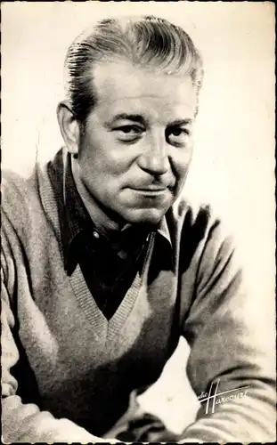 Ak Schauspieler Jean Gabin, Portrait