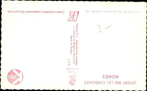 Ak Schauspieler Burt Lancaster, Portrait