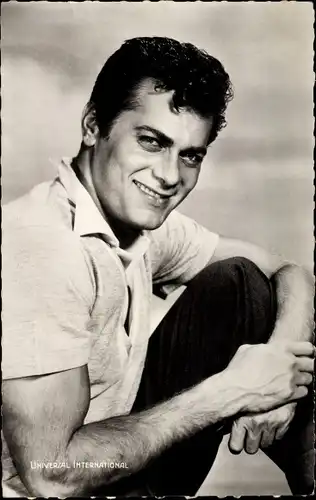 Ak Schauspieler Tony Curtis, Portrait