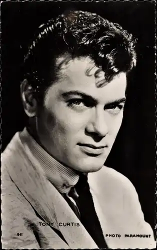 Ak Schauspieler Tony Curtis, Portrait