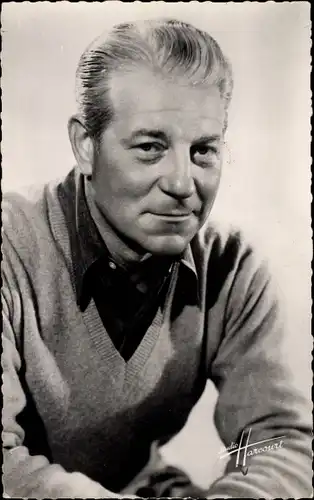 Ak Schauspieler Jean Gabin, Portrait