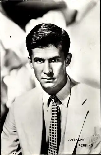 Ak Schauspieler Anthony Perkins, Portrait