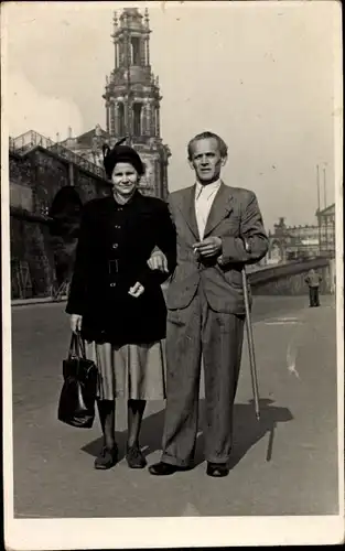 Foto Dresden Zentrum Altstadt, Mann und Frau, Portrait