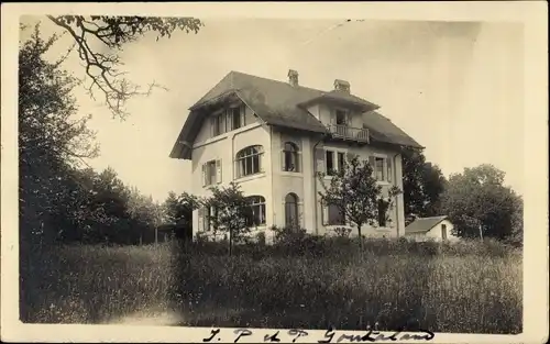 Foto Ak Versoix Kanton Genf, Villa, Wohnhaus