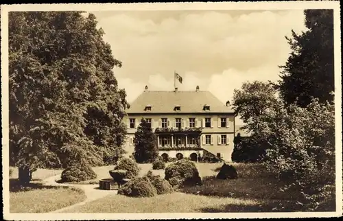Ak Bauschlott Neulingen im Enzkreis Württemberg, Schloss Bauschlott, Schule der Landesbauernschaft