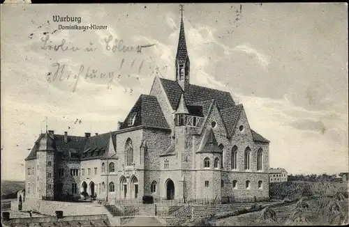 Ak Warburg in Westfalen, Dominikanerkloster