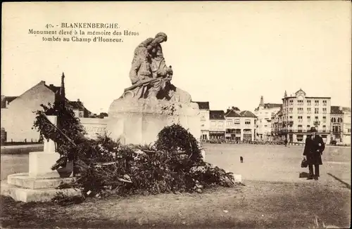 Ak Blankenberghe Blankenberge Westflandern
