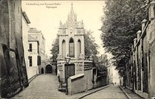 Ak Nijmegen Gelderland, Lindenberg met Kasteel Hallo