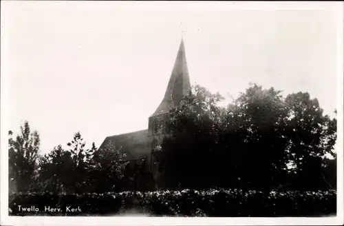 Ak Twello Voorst Gelderland, Herv. Kerk