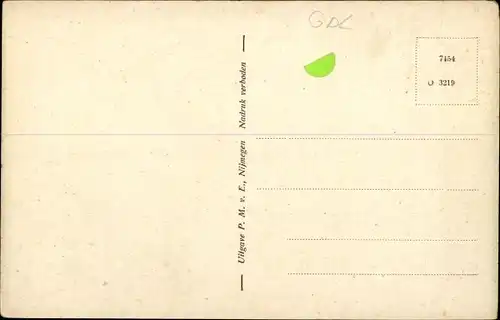 Ak Nijmegen Gelderland, Heilige Landstichting