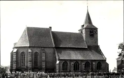 Ak Eck en Wiel Gelderland, Ned. Herv. Kerk