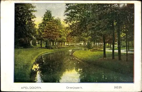Ak Apeldoorn Gelderland, Oranjepark