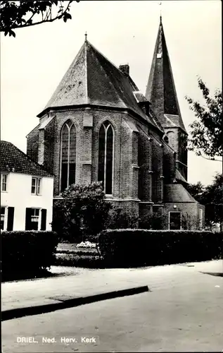 Ak Driel Gelderland, Ned. Herv. Kerk