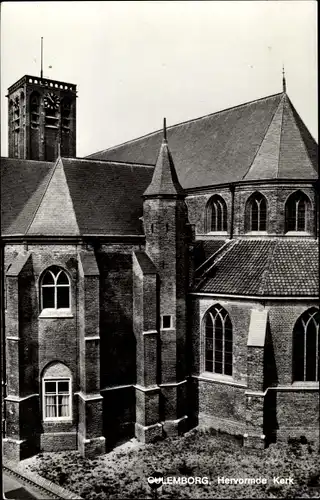 Ak Culemborg Gelderland, Hervormde Kerk
