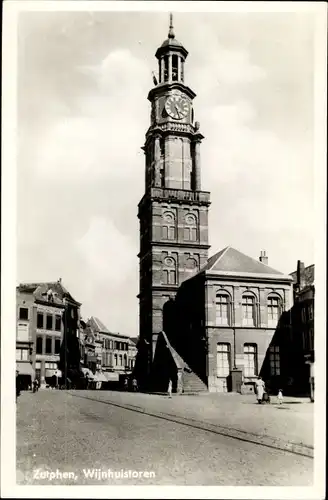 Ak Zutphen Gelderland, Wijnhuistoren