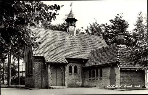 Ak Kootwijk Barneveld Gelderland Niederlande, Geref. Kerk