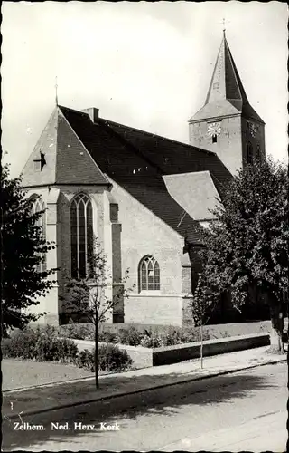 Ak Zelhem Gelderland Niederlande, Ned. Herv. Kerk