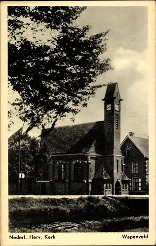 Ak Wapenveld Gelderland, Nederl. Herv. Kerk