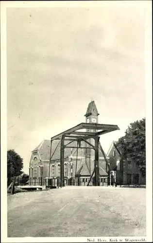 Ak Wapenveld Gelderland, Nederl. Herv. Kerk