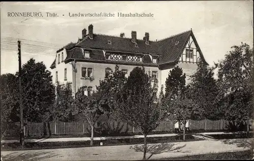 Ak Ronneburg in Thüringen, Landwirtschaftliche Haushaltschule