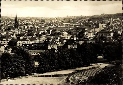 Ak Gera in Thüringen, Stadtpanorama