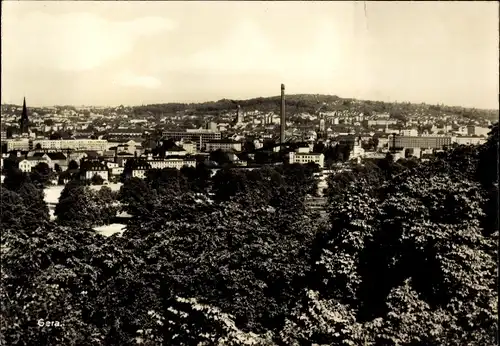 Ak Gera in Thüringen, Stadtpanorama