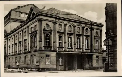 Ak Döbeln in Mittelsachsen, Stadttheater