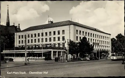 Ak Karl Marx Stadt Chemnitz in Sachsen, Chemnitzer Hof