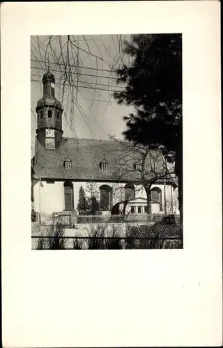 Foto Ak Lauter Bernsbach im Erzgebirge Sachsen, Pfarrkirche