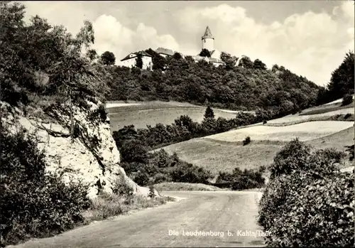 Ak Seitenroda in Thüringen, Leuchtenburg bei Kahla