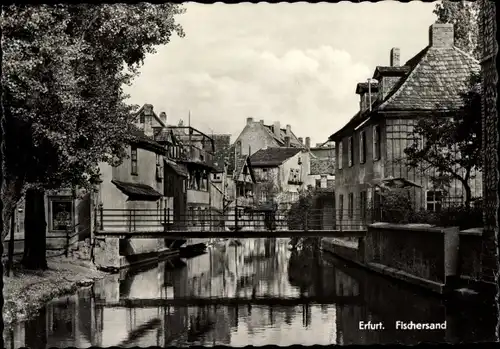 Ak Erfurt in Thüringen, Fischersand