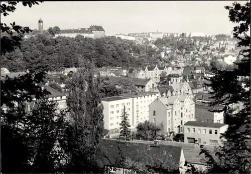 Foto Ak Greiz im Vogtland, Ortsansicht