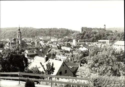 Foto Ak Greiz im Vogtland, Ortsansicht