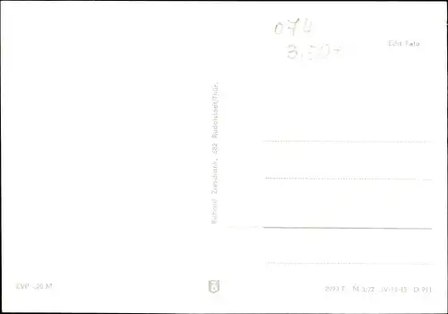 Ak Rudolstadt in Thüringen, Panorama