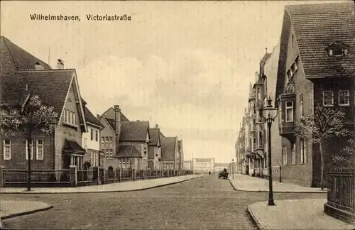 Ak Wilhelmshaven an der Nordsee, Victoriastraße