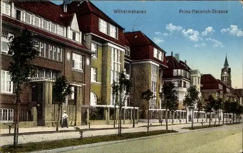 Ak Wilhelmshaven an der Nordsee, Prinz Heinrich Straße